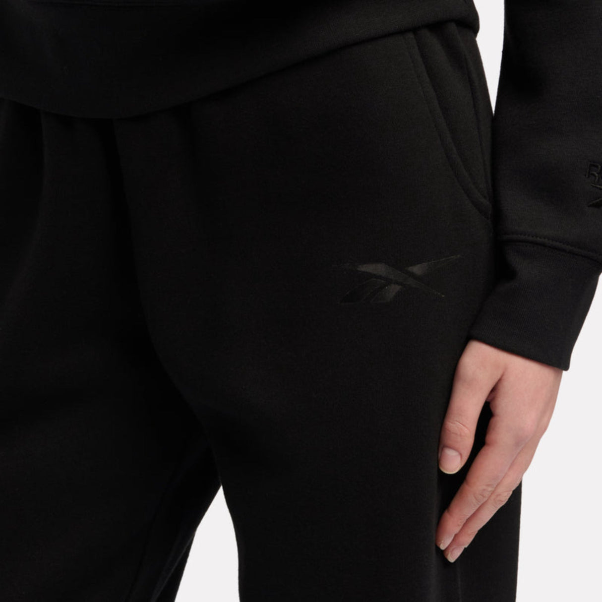 Satin Logo Fleece Pants