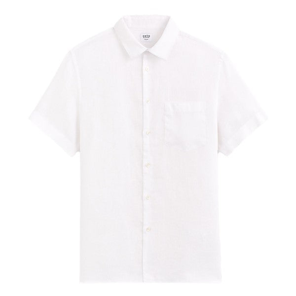 CELIO Regular 100% Linen Shirt
