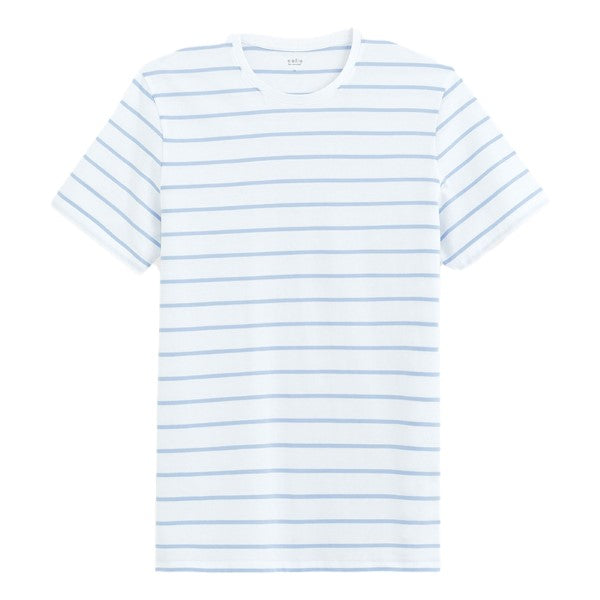 CELIO Round-Neck Cotton T-Shirt
