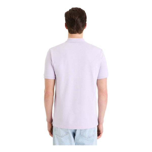 CELIO Straight Cotton Pique Polo Shirt