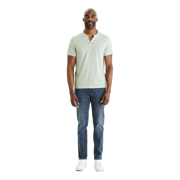 CELIO Cotton Blend Straight Neck T-Shirt