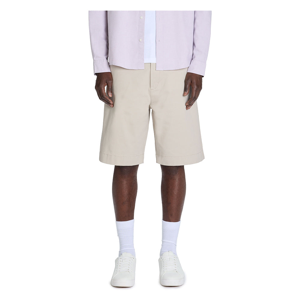 Baggy Bermuda Shorts - Beige