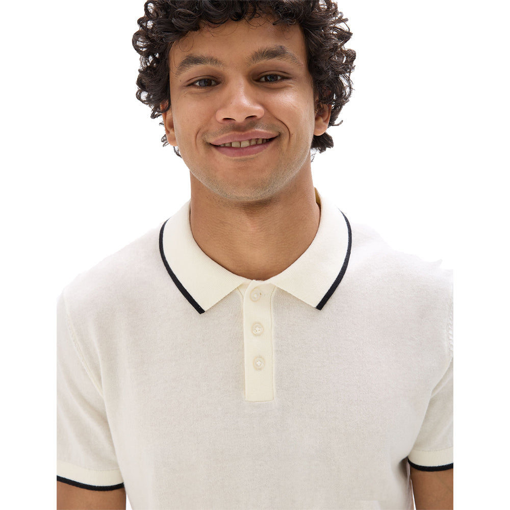 Regular-Fit Fancy Jersey Polo Shirt
