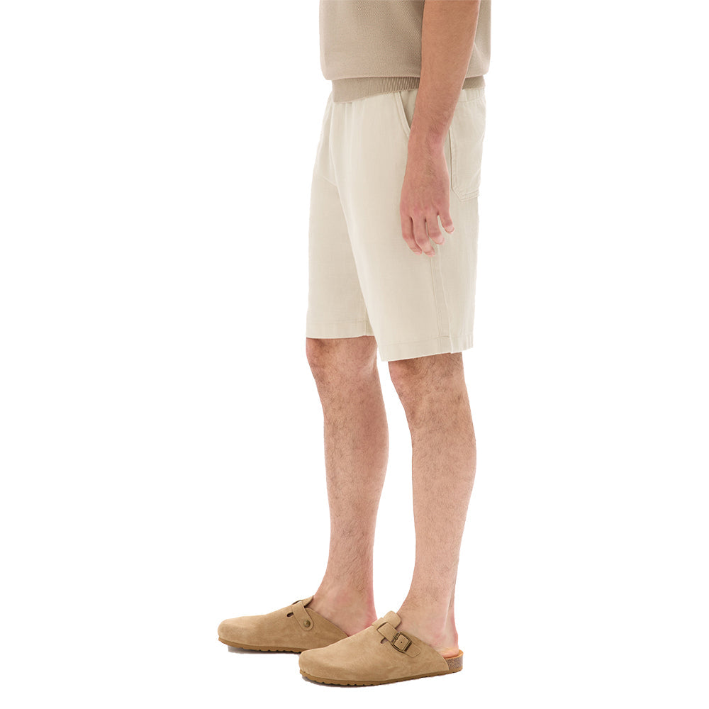 Bermuda Shorts Tencel™ Lyocell And Linen Blend