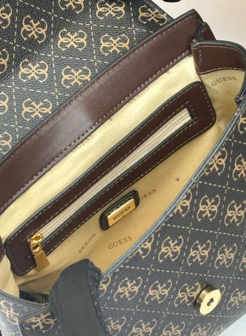 GUESS Nolana Top Handle Flap Bag-