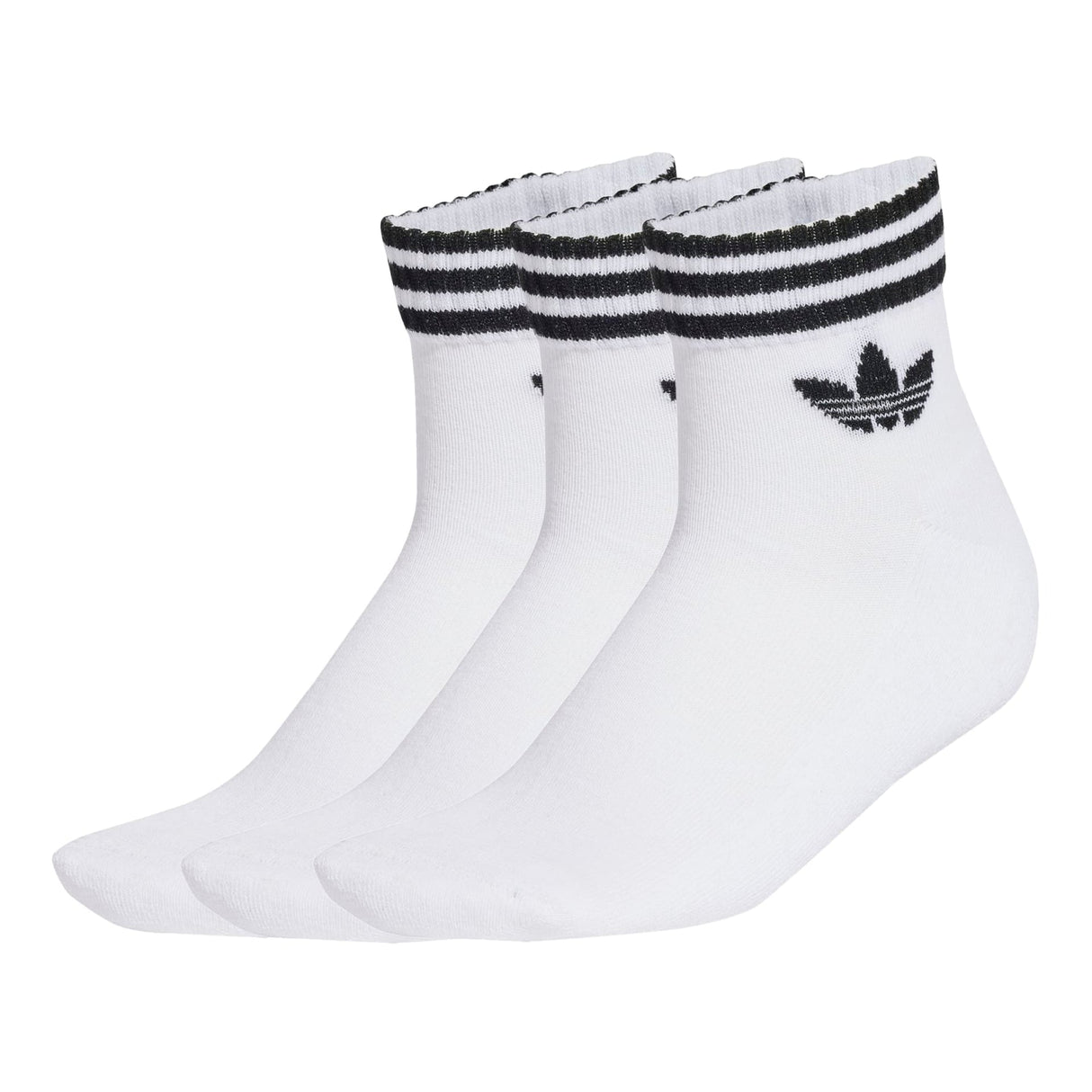 3 - Stripes Ankle Socks 3 Pairs - Runner