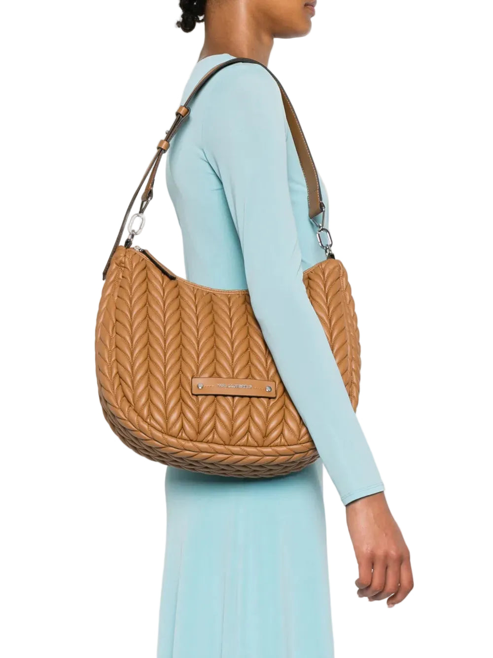 KARL LEGERFELD Gesteppte Schultertasche Bag KB75