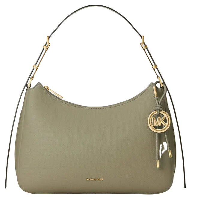 MICHAEL KORS Women's Hamilton Pebbled Leather Satchel Bag MK82