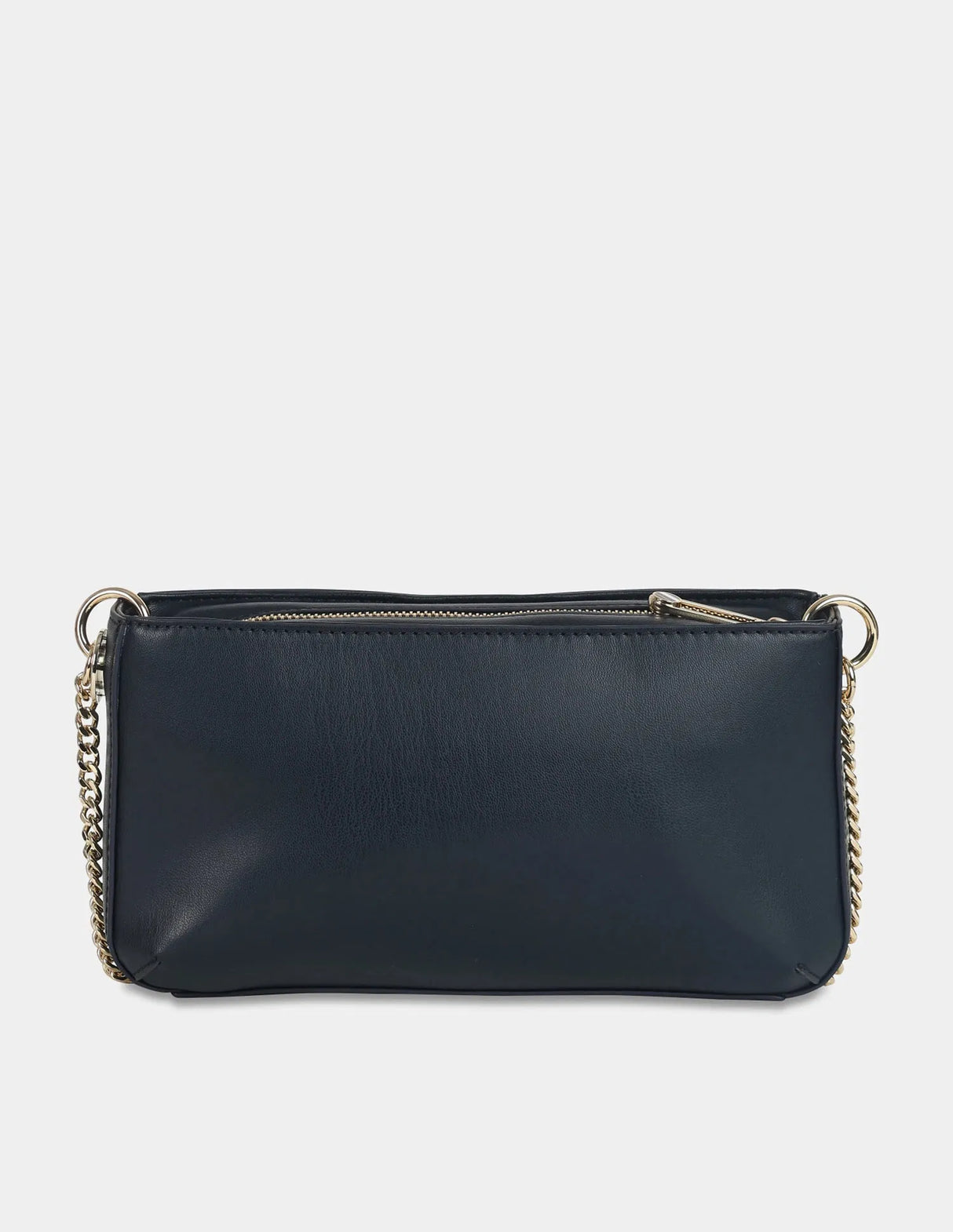 TOMMY HILFIGER Logo Navy Pu Sling Bag TB303