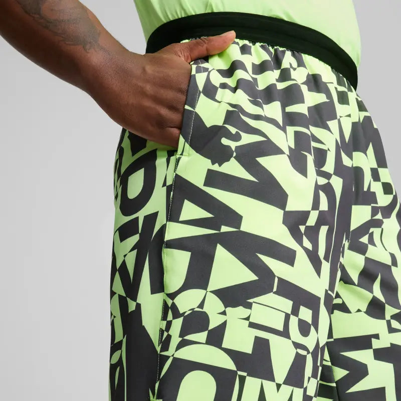 7" Graphic Stretch Woven Shorts Men