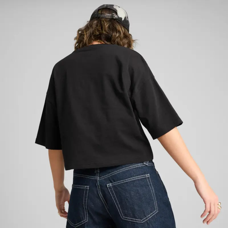WARDROBE Essentials Oversized Short Tee Women