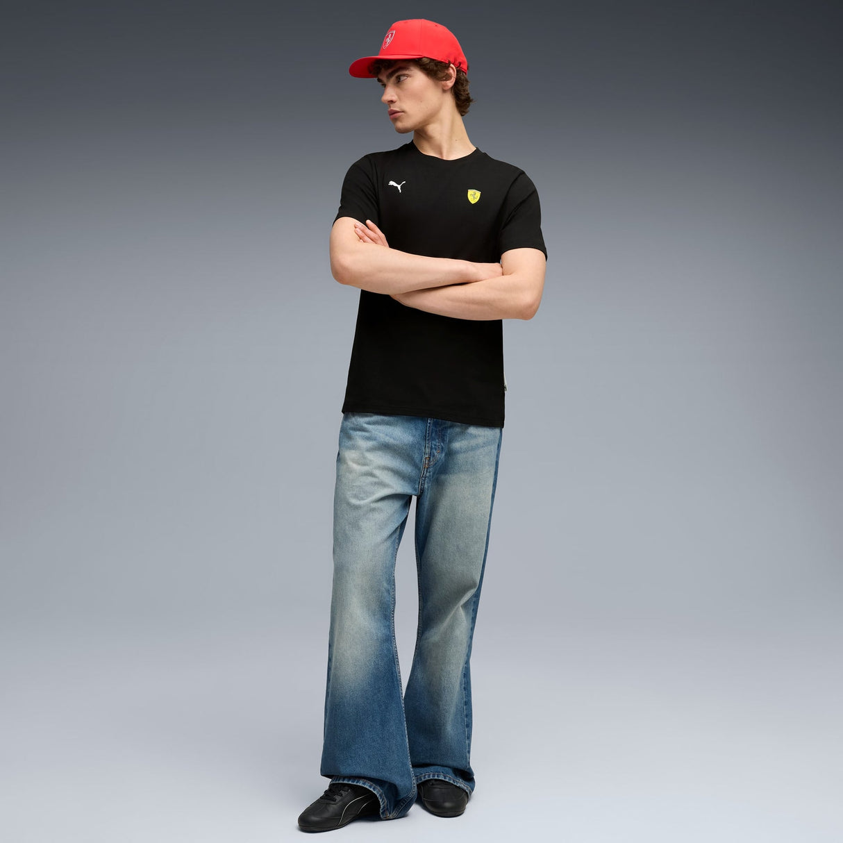 Scuderia Ferrari Sportswear Car Graphic Tee Men