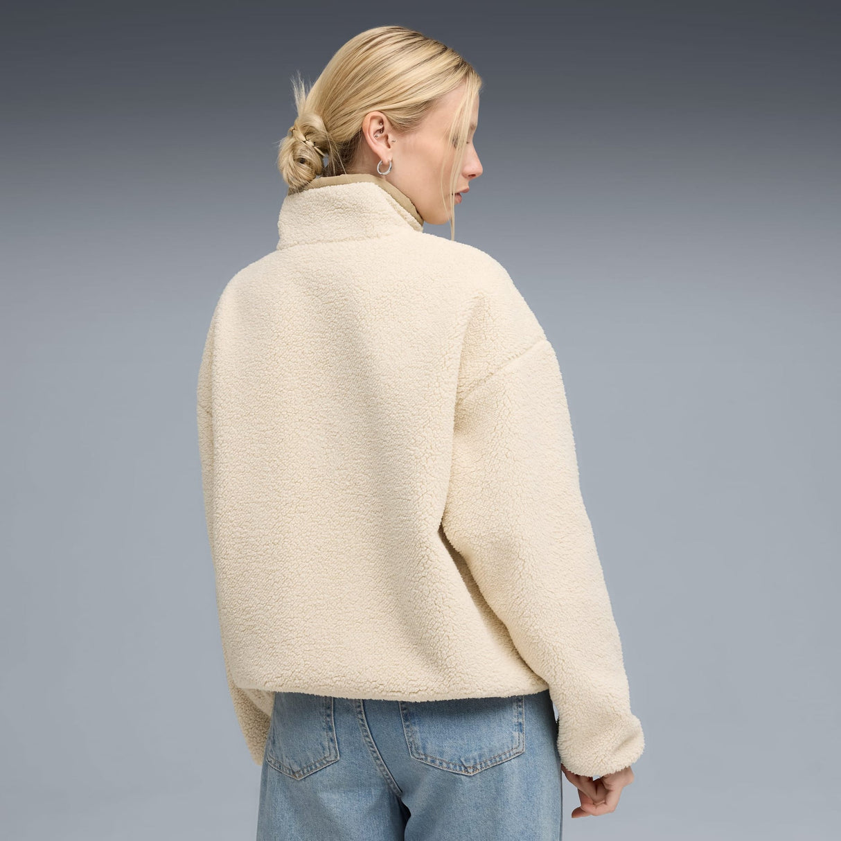 Reversible Hybrid Sherpa Jacket Women