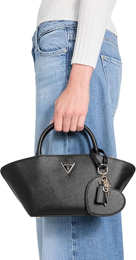 GUESS Black bolena mini satchel bag GB558