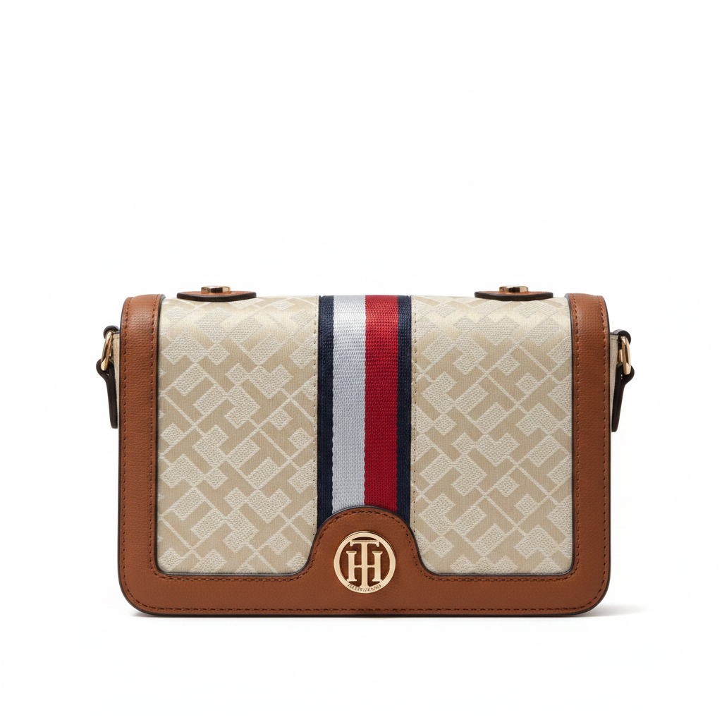TOMMY HILFIGER Keaton Ii Straw Tote Women beige TB223