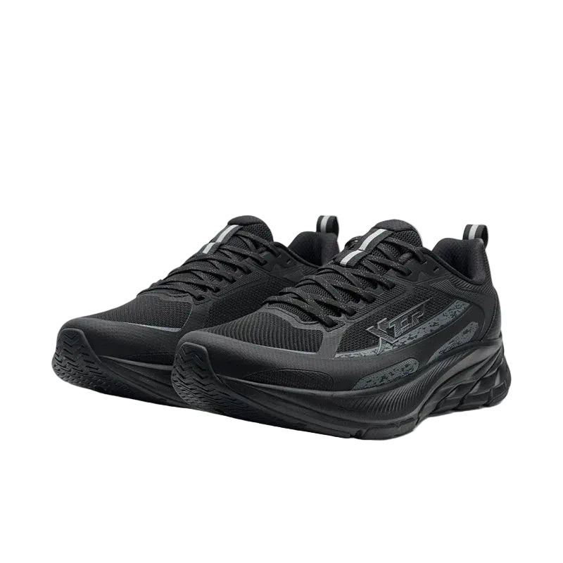XTEP Men's Running Shoes Black/Charcoal Grey110058-4 XEM22