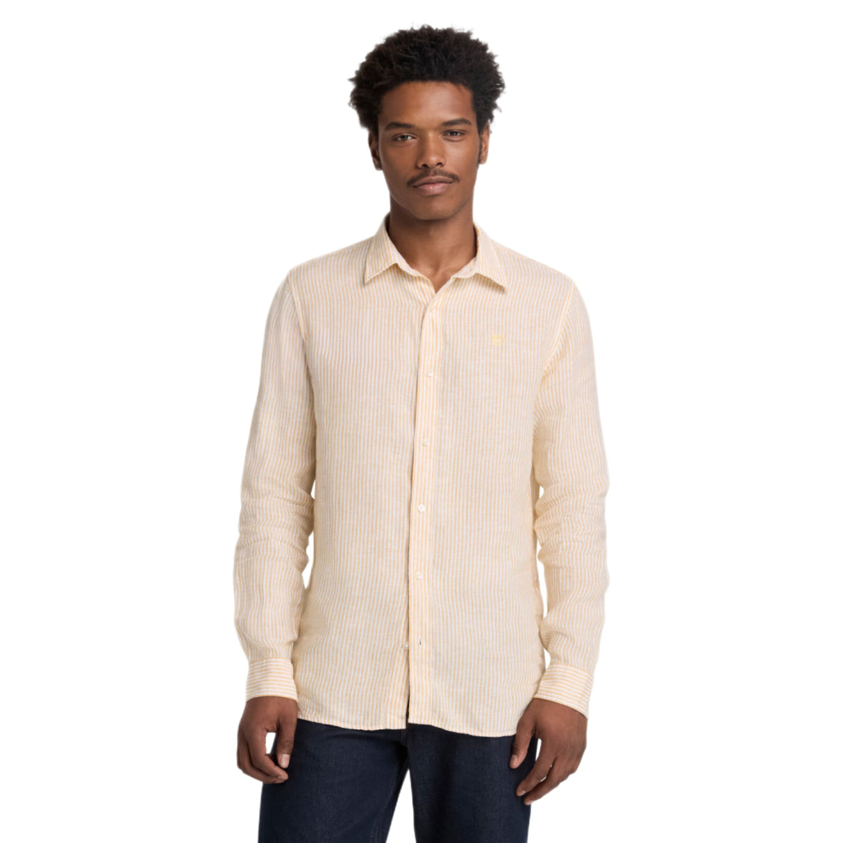 Mill Brook Linen Striped Shirt