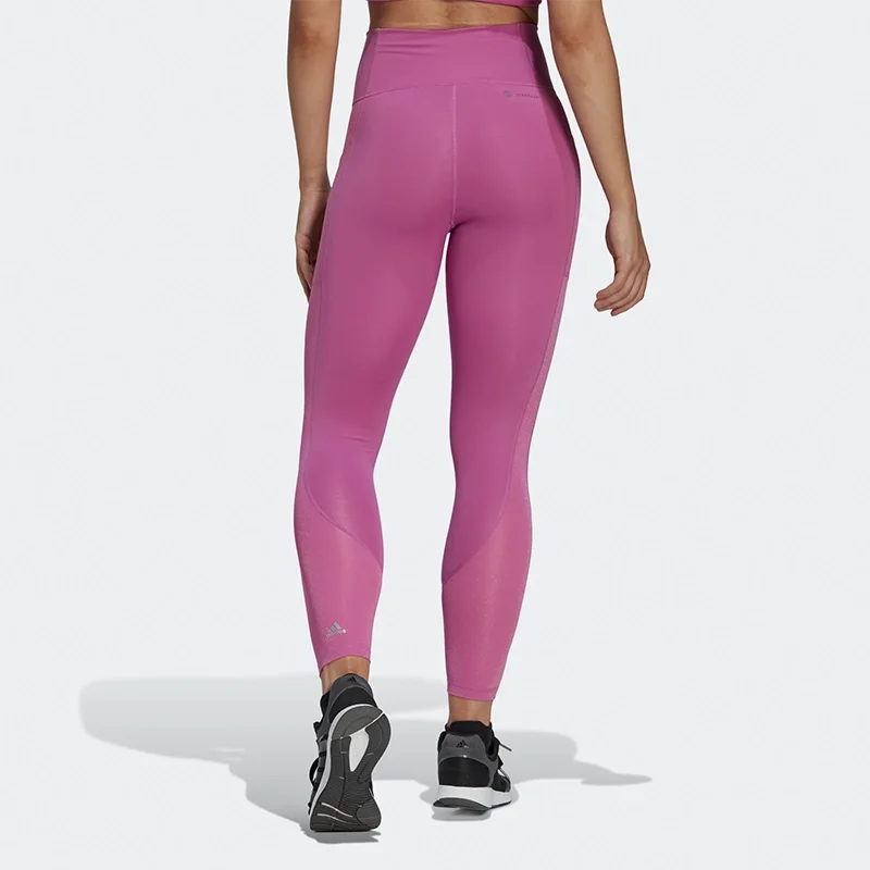 Adidas Optime Training Shiny Full Length Leggings Hl8654
