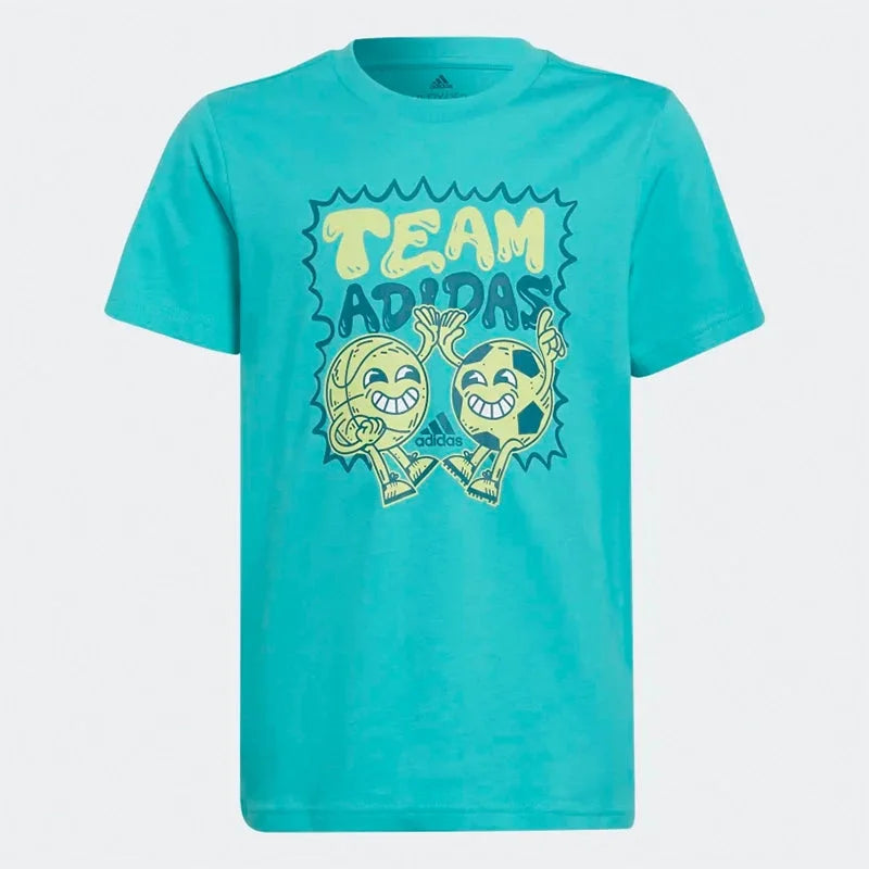 Adidas Kids Team Graphic Tee Ha4056