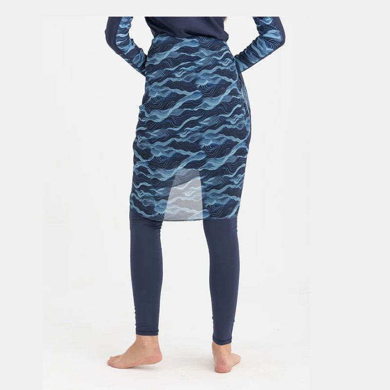 Chiffon Wrap - Deep Wave