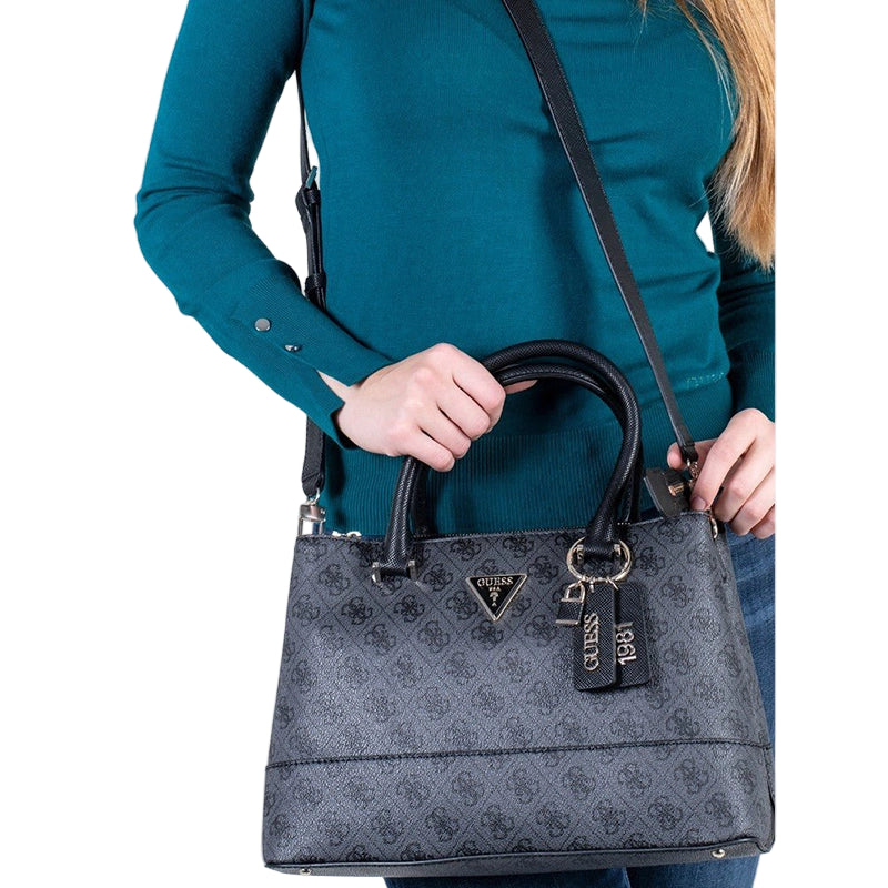 GUESS CORDELIA LOG HANDBAG -GREY- GB336