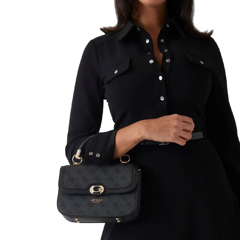 GUESS Orlina Logo Top Handle Flap-