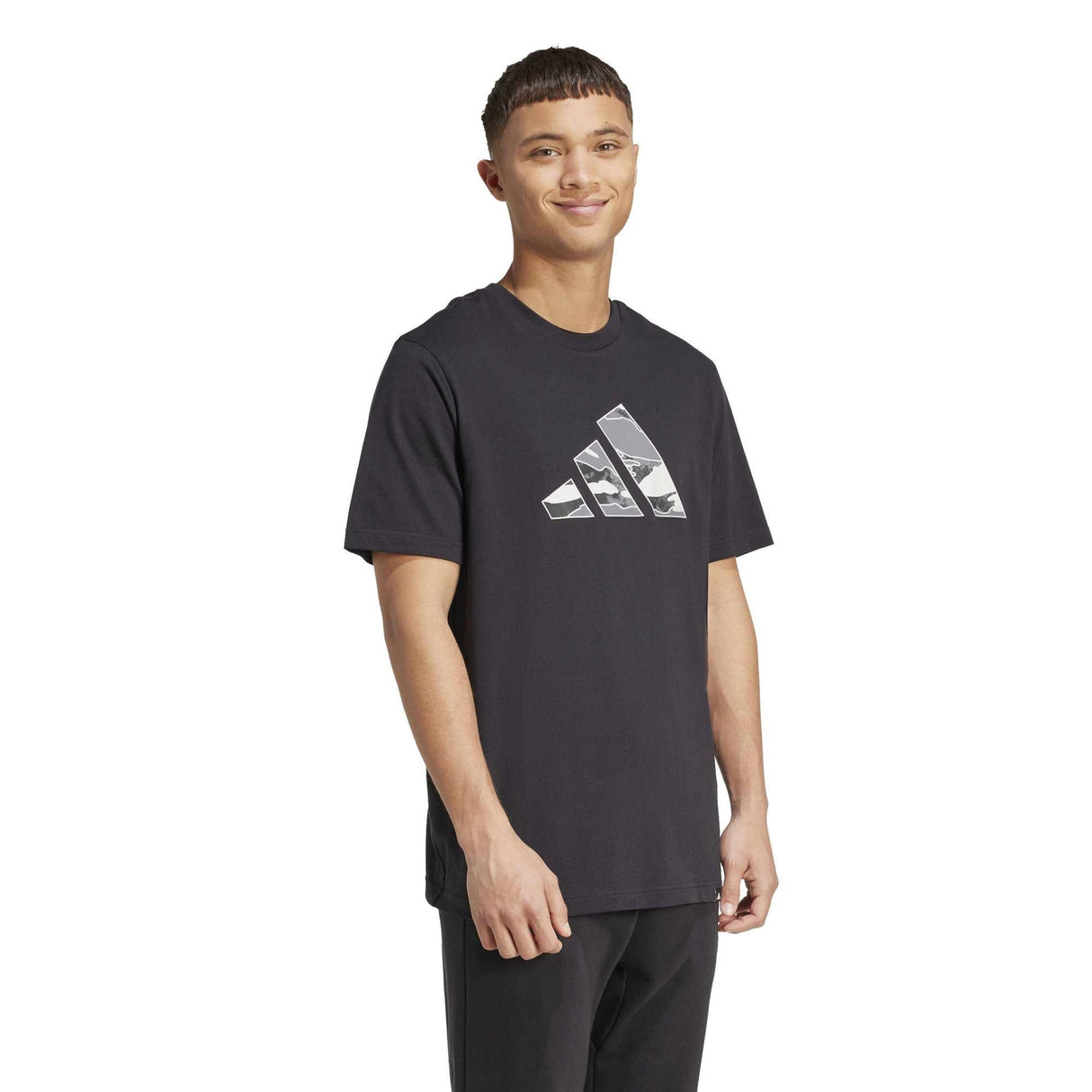 Camo Logo Graphic T-Shirt