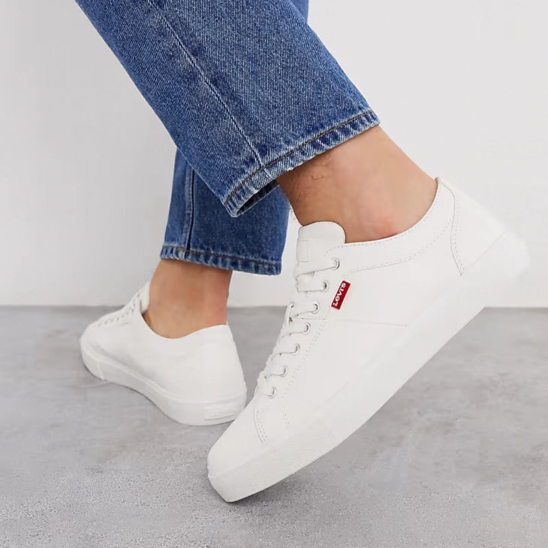 LEVI'S Woodward Trainers men sneaker white LVM1