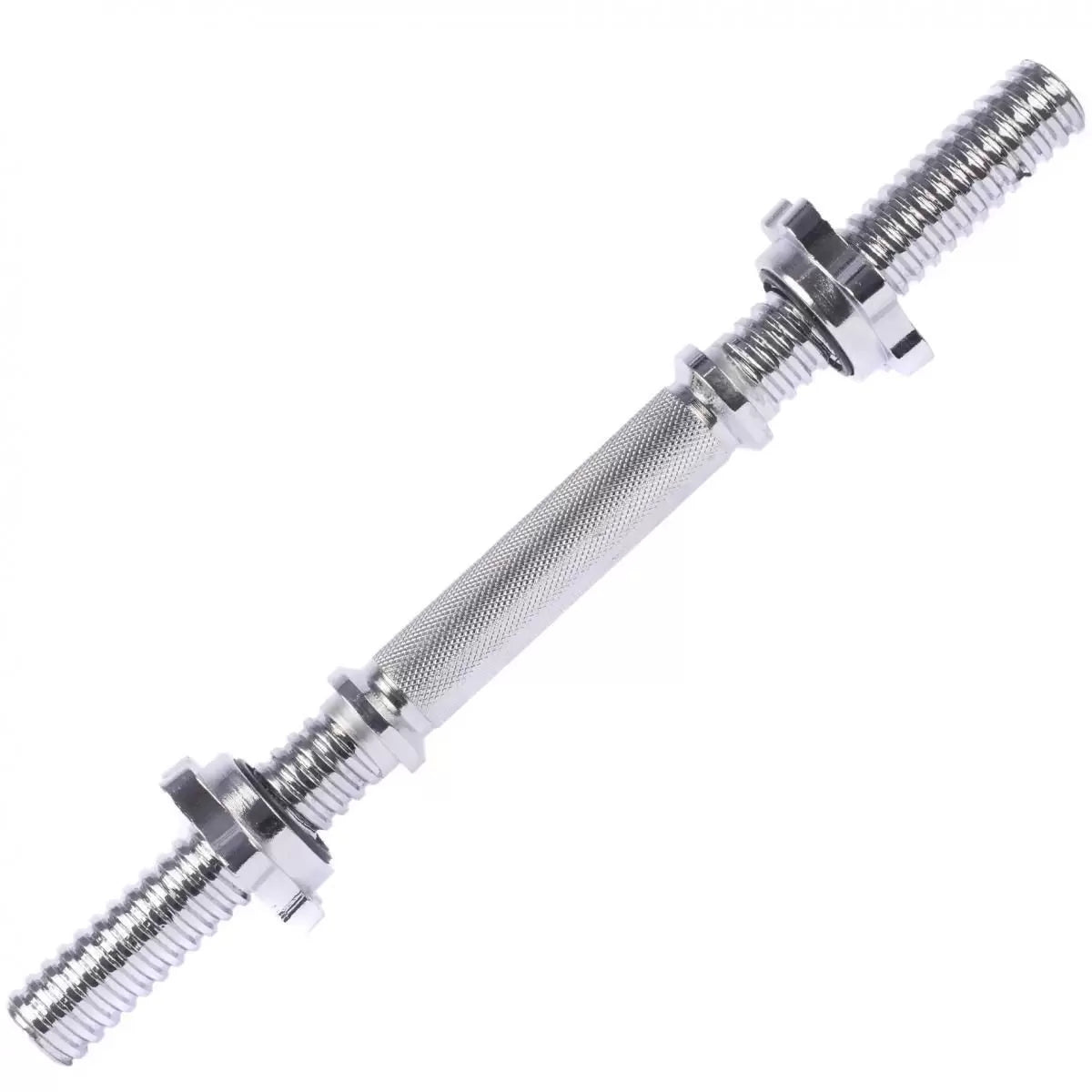 14 THREAED BAR WITH TWO STAR COLLARS (35CM)