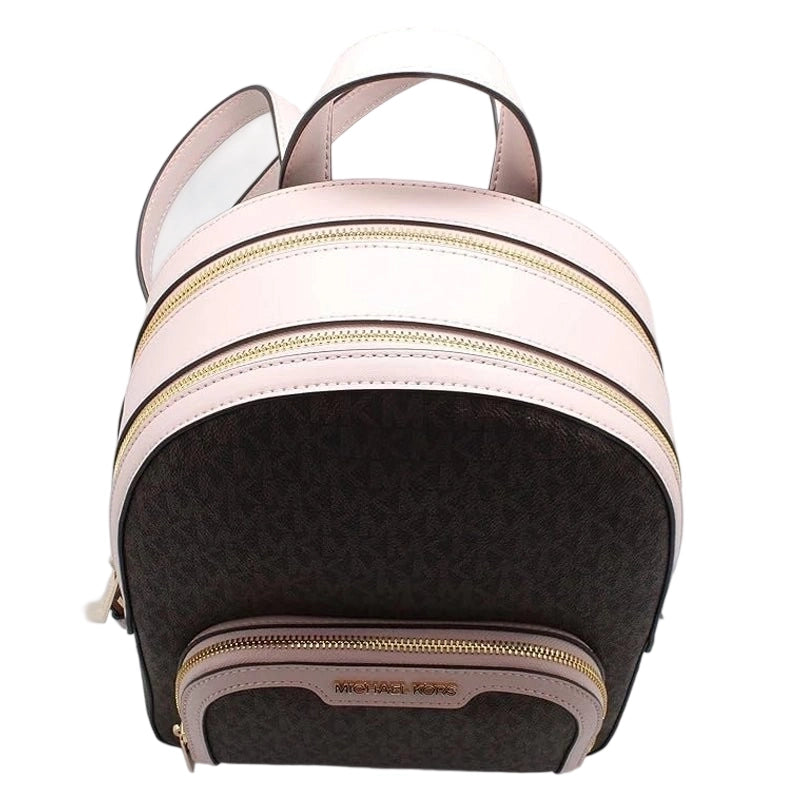 MICHAEL KORS Jaycee Medium Logo Backpack - BROWN- MK13