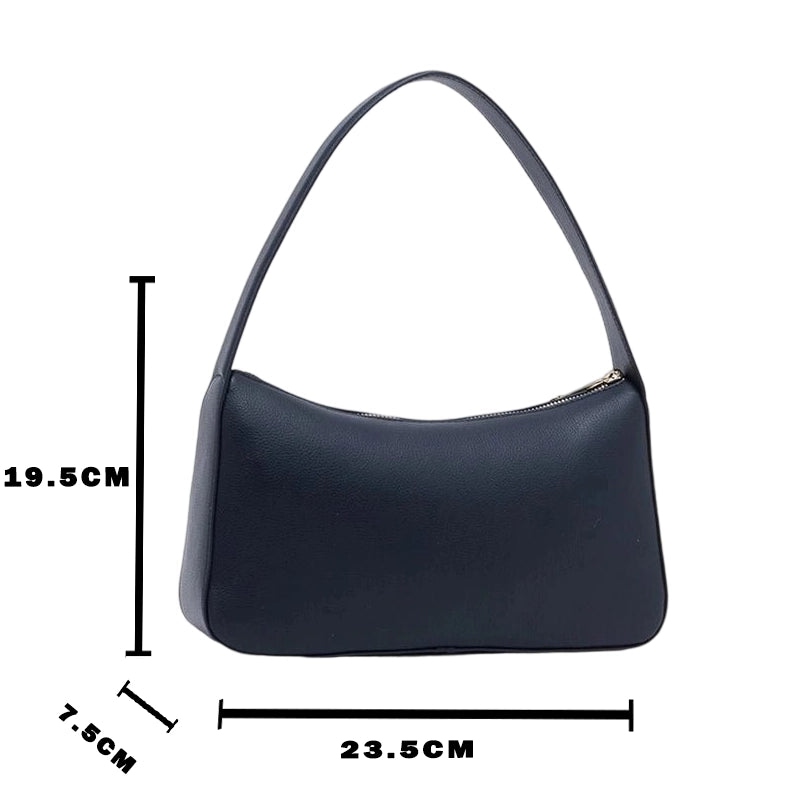 TOMMY HILFIGER LOGO PLAQUE SHOULDERBAG NAVY TB16