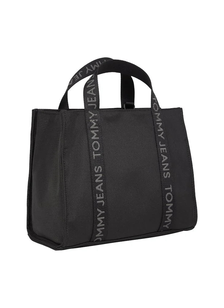 TOMMY HILFIGER Logo Detail Zip Over Tote TB259