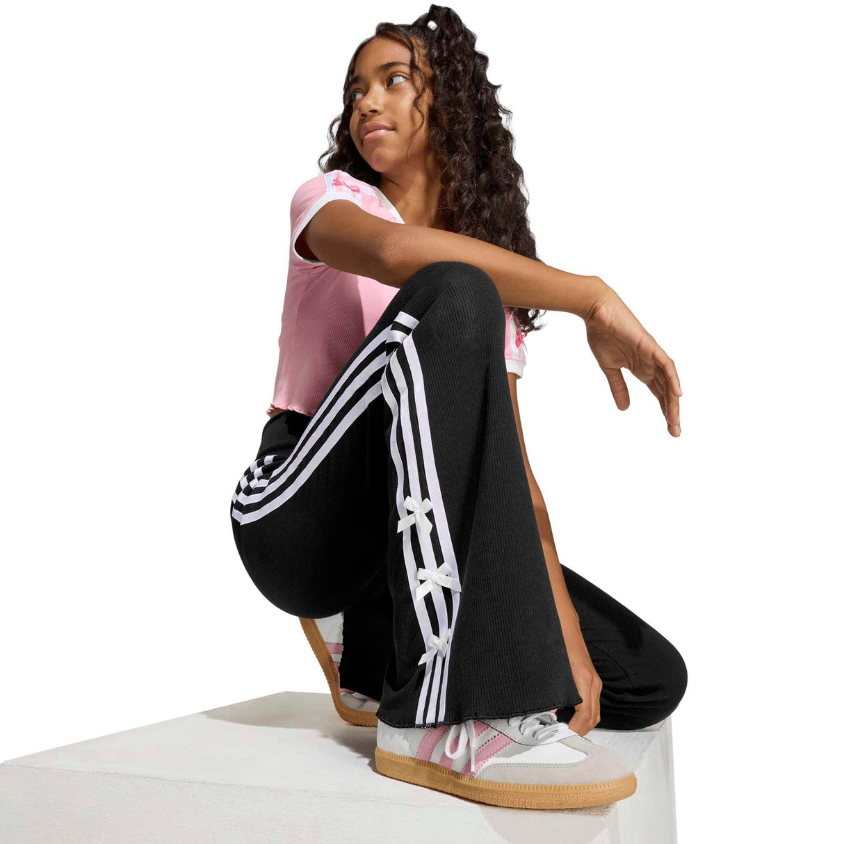 ADIDAS DISNEY HIGH WAIST FLARED LEGGINGS - Runner