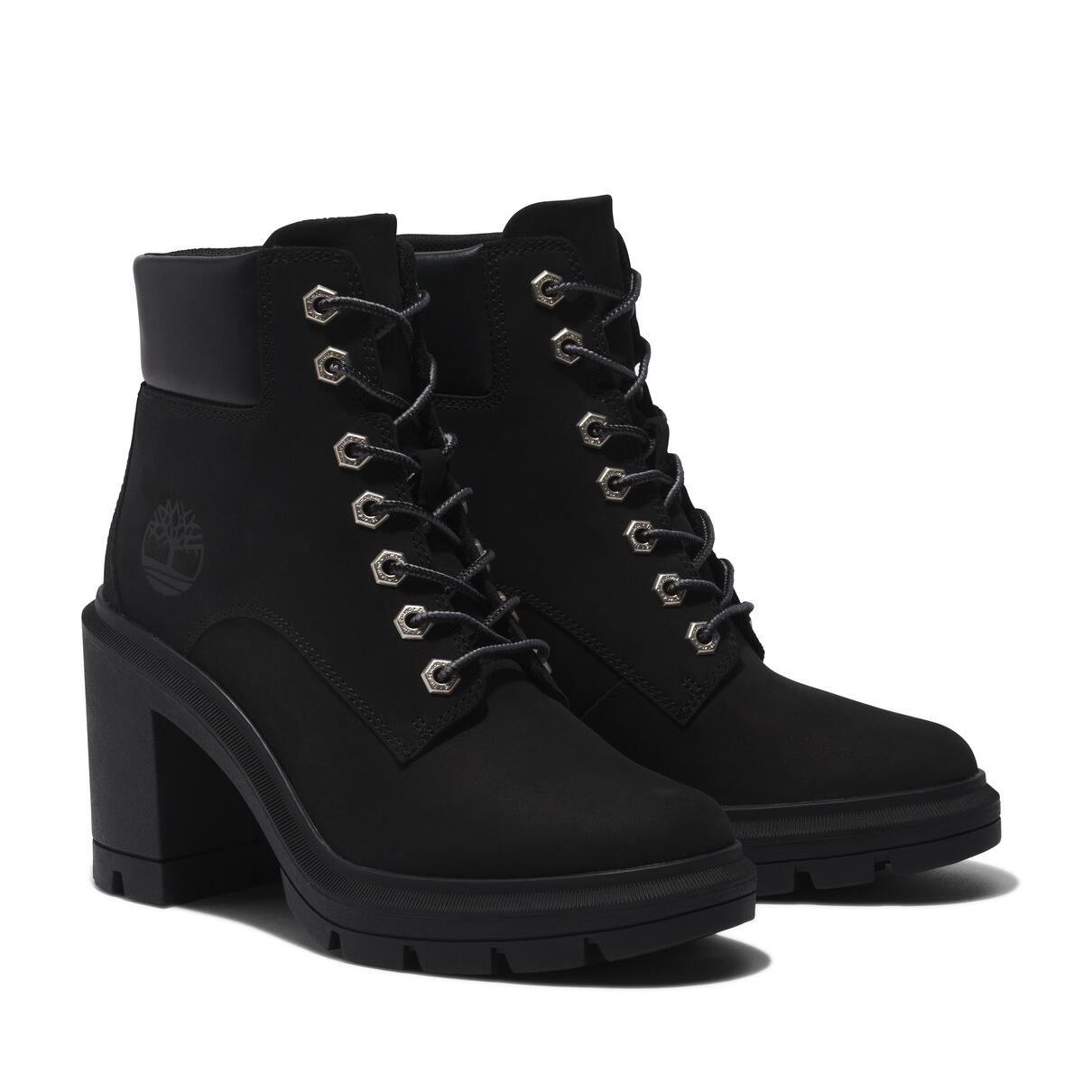 Allington Heights Mid Lace Up Boot Jet - Runner