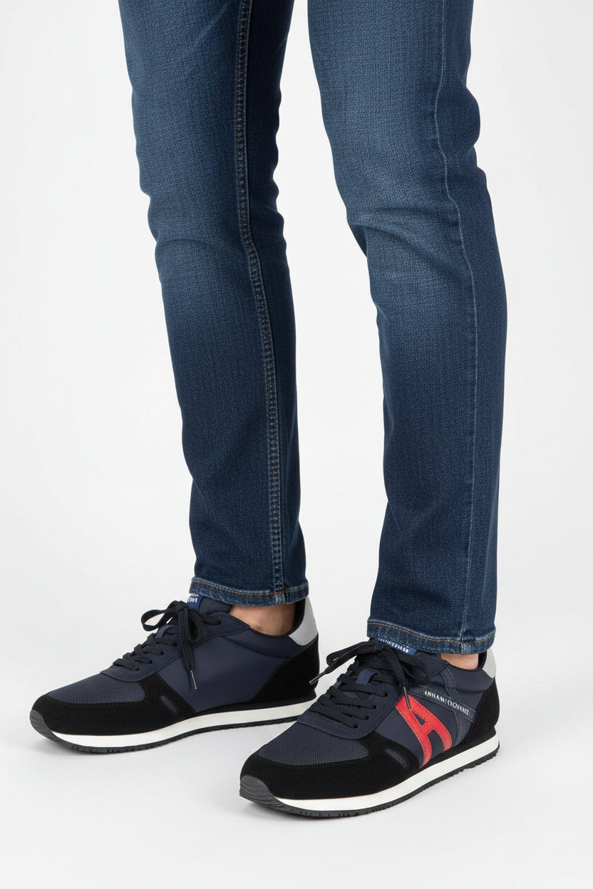 ARMANI EXCHANGE LACE UP LOGO AXM11 - Runner