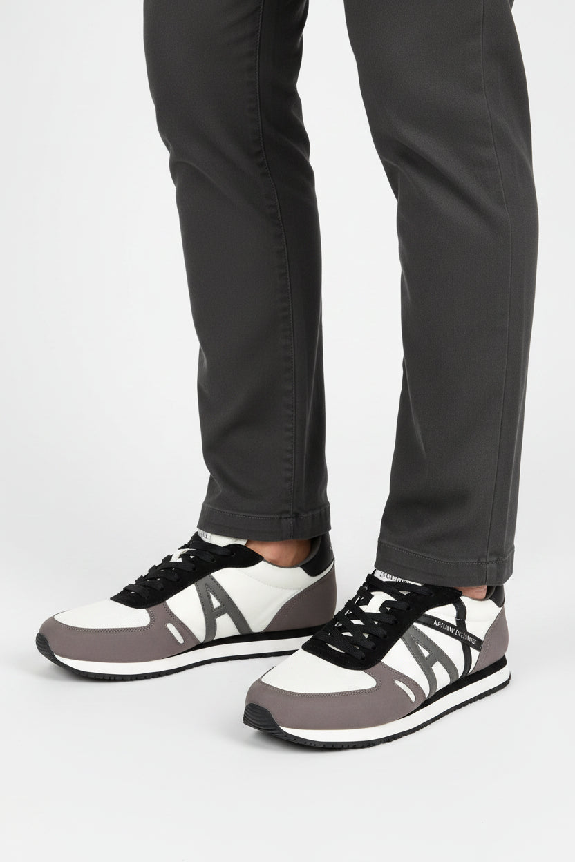 ARMANI EXCHANGE LACE UP LOGO AXM8 - Runner
