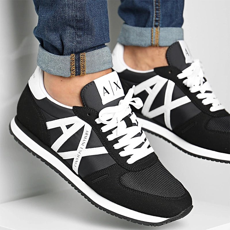 ARMANI EXCHANGE LACE UP LOGO (XUX017) AX12 - Runner