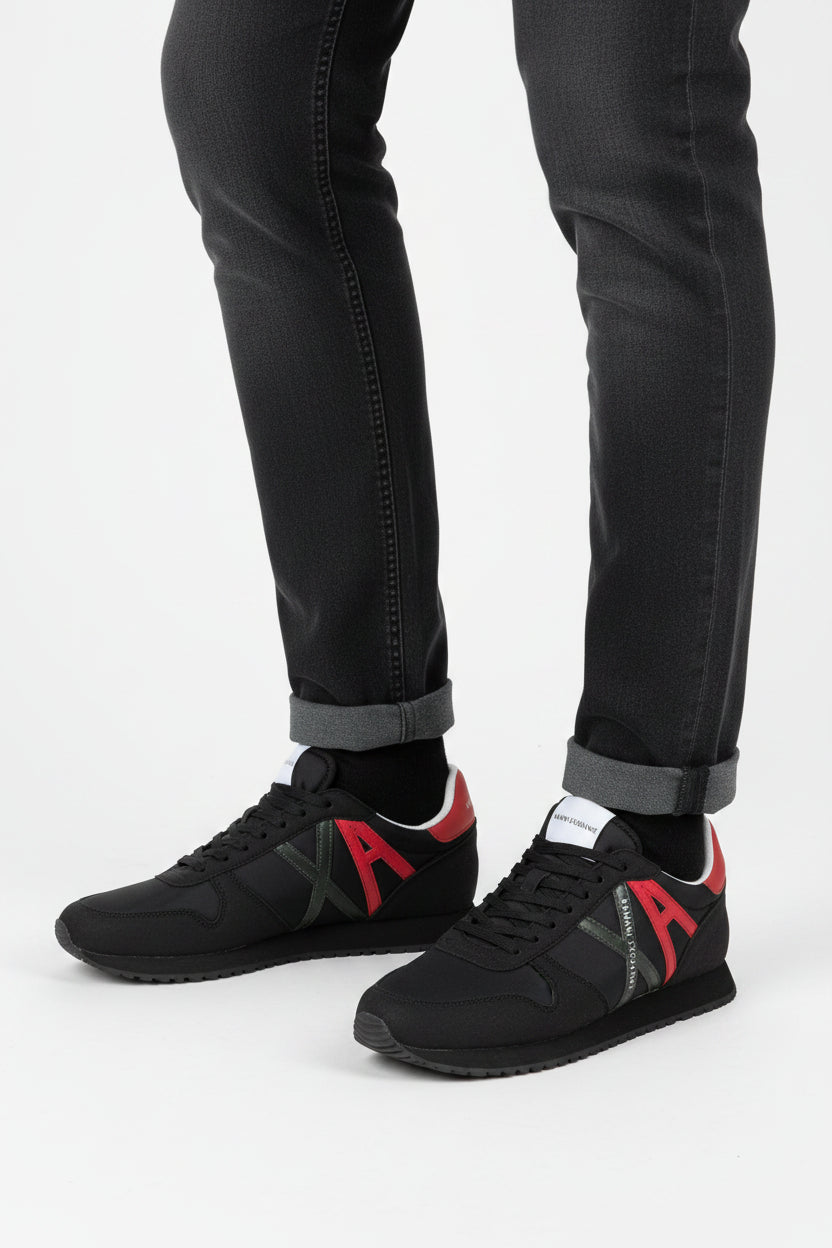 ARMANI EXCHANGE LACE UP LOGO (XUX017) AXM12 - Runner