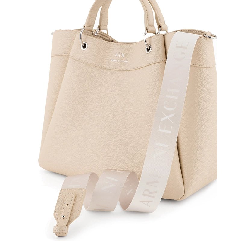 ARMANI EXCHANGE Large handbag with degradè shoulder strap AXB5 - Runner