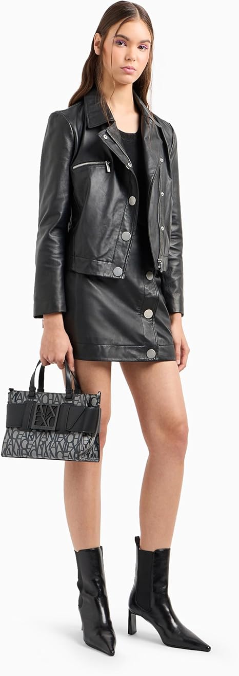 ARMANI EXCHANGE logo - plaque tote bag AXB16 - Runner