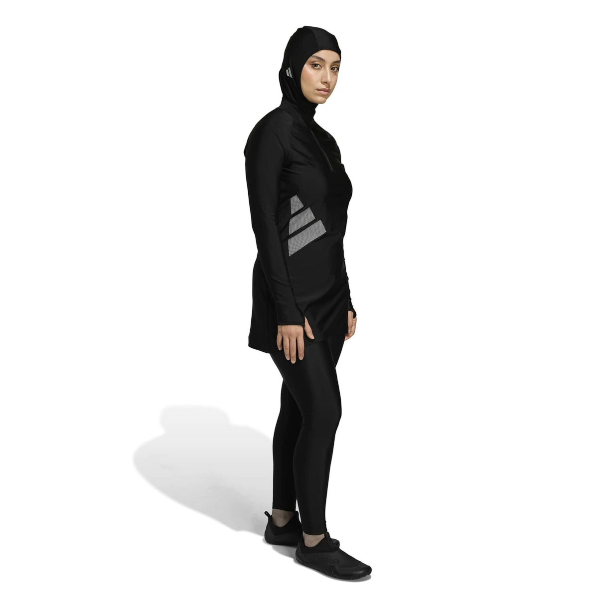 BIG BARS LONG SLEEVE SWIM TOP - Runner