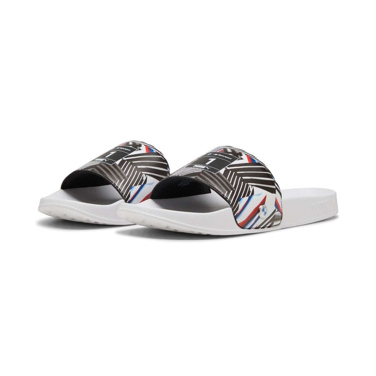BMW M Motorsport Leadcat 2.0 Graphic Slides Unisex - Runner
