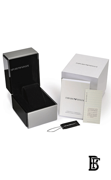 EMPORIO ARMANI Men’s Stainless Steel Chronograph Wrist Watch AR2458 AAM6