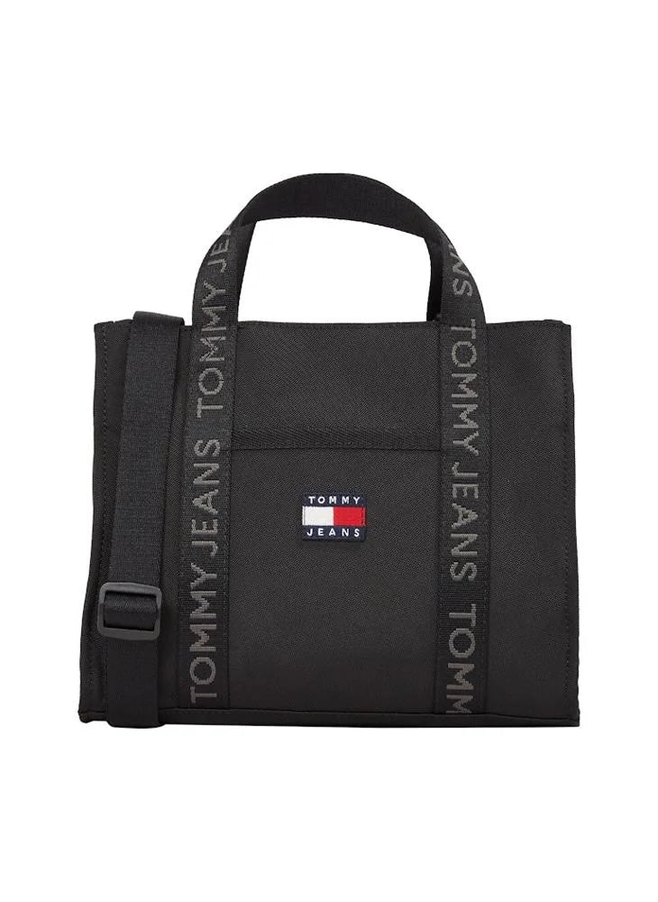 TOMMY HILFIGER Logo Detail Zip Over Tote TB259