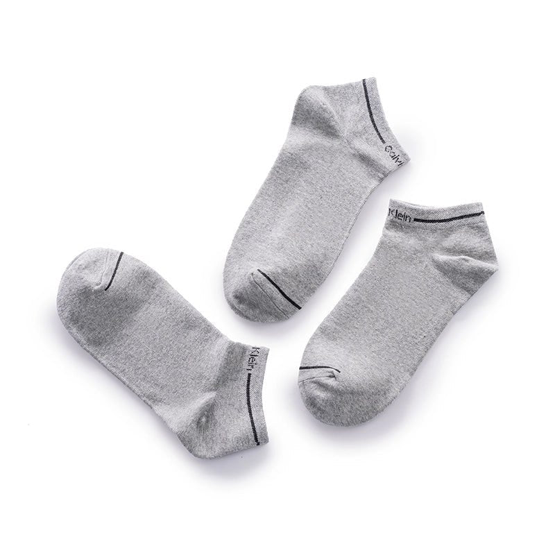 CALVIN KLEIN COTTON ANKLE 3 - PACK SOCKS SU21 - Runner