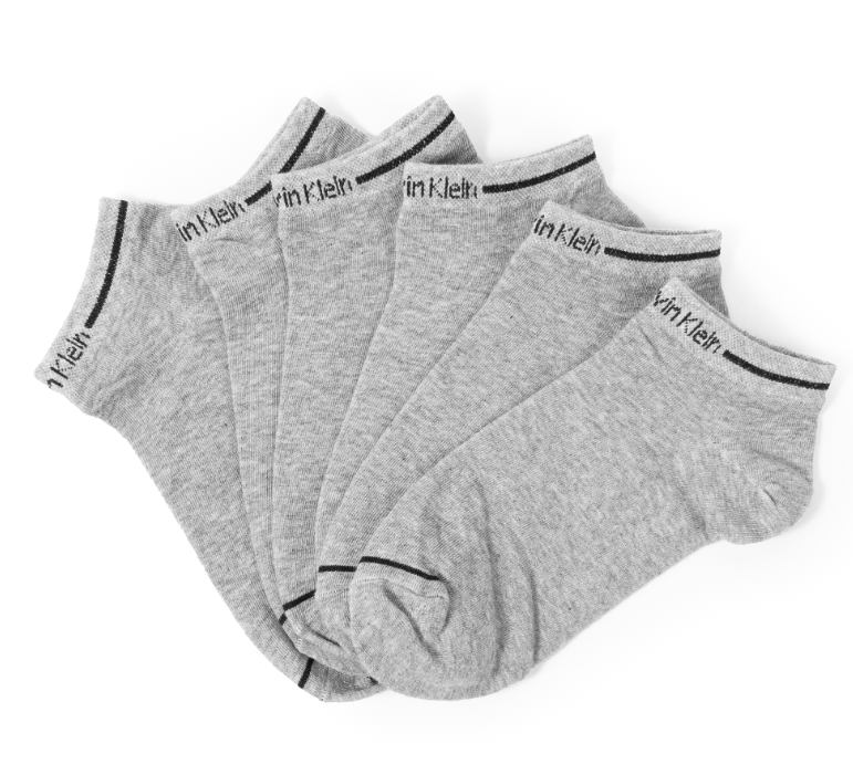 CALVIN KLEIN COTTON ANKLE 3 - PACK SOCKS SU21 - Runner