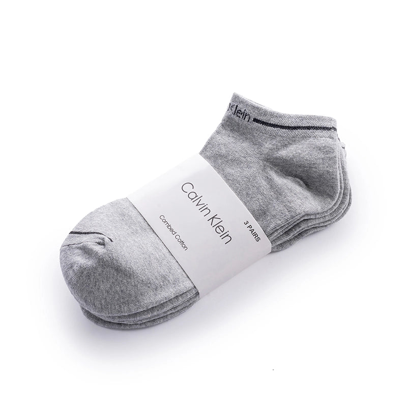 CALVIN KLEIN COTTON ANKLE 3 - PACK SOCKS SU21 - Runner