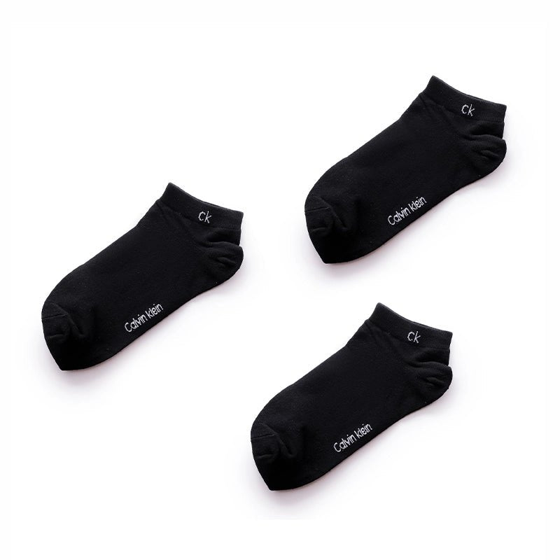 CALVIN KLEIN COTTON ANKLE 3 - PACK SOCKS SU23 - Runner