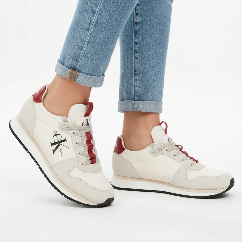 CALVIN KLEIN Jeans Runner Sock Laceup Trainer CKM210 - Runner