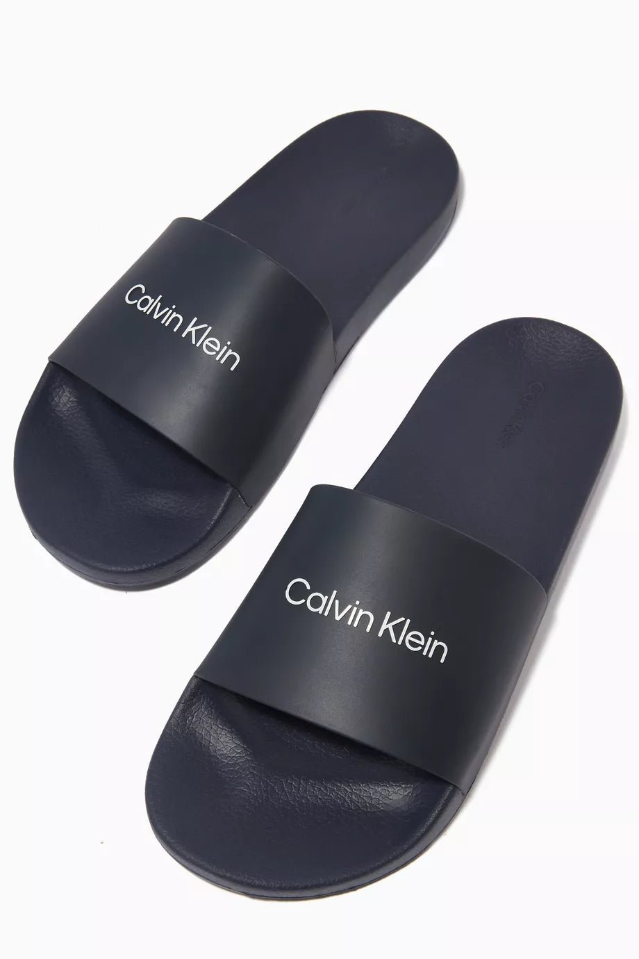 Calvin Klein Open - toe rubber shoe with brand logo SLM31 - Runner